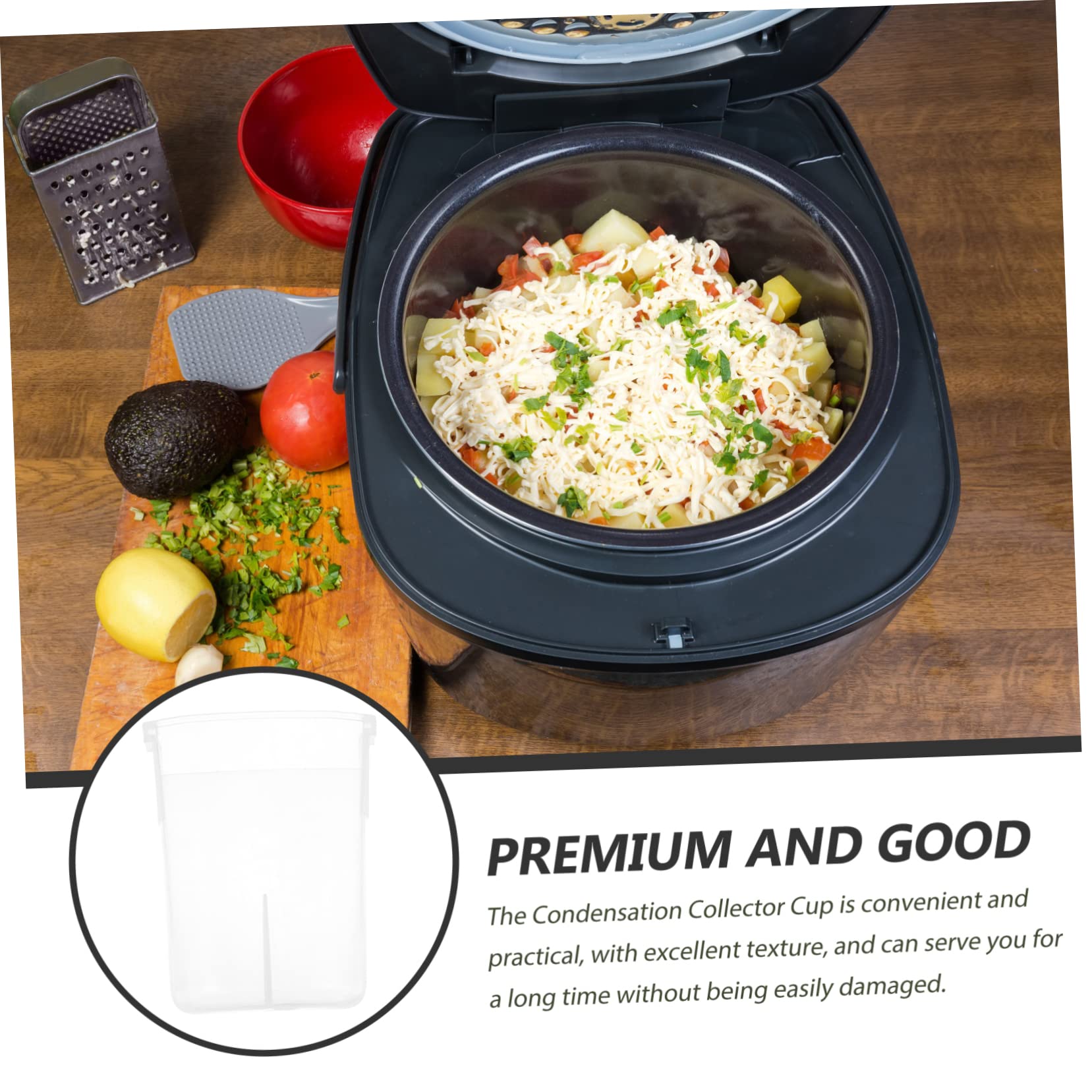 STOBAZA Cooker Condensation Water Cup 5pcs Replacement Efficient Condensation Collector for Electric Cooker Kit