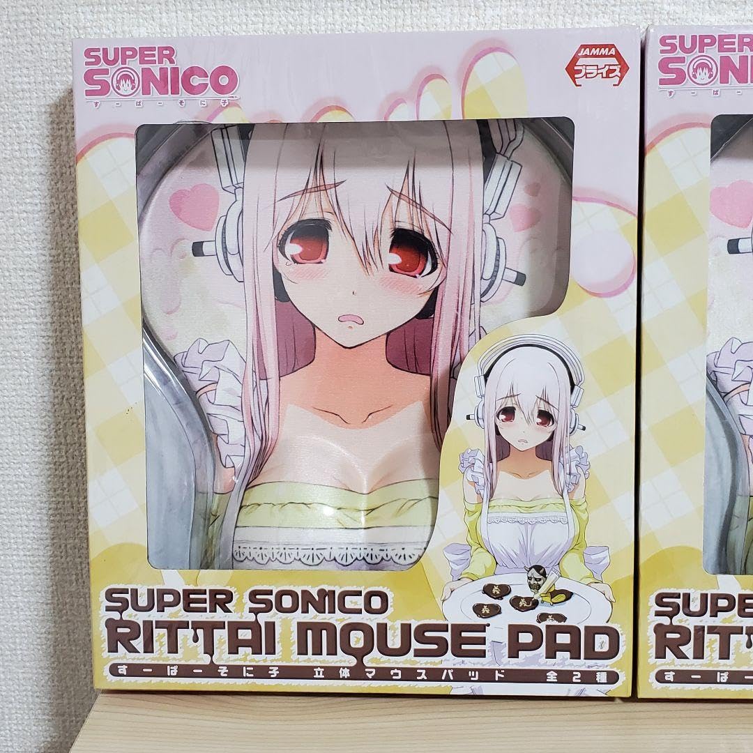 Amazon.co.jp: スーパーそに子 立体マウスパッド 2個セット : パソコン 