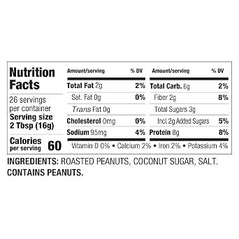 PBfit Chocolate Peanut Butter Powder, 15 oz+ PBfit Original Peanut Butter Powder 15 oz