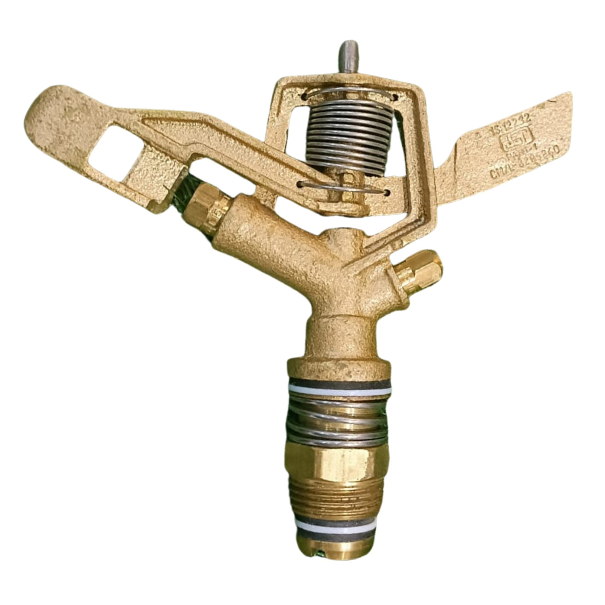 Mischief Green Brass Sprinkler, Water Sprinkler for Gardening, Agriculture & Irrigation, 360 Degree Rotation, 3/4 inch, 20 feet Radius Range, Heavy-Duty Metal Sprinkler (B0BZPQY37Q) Amazon Price History, Amazon Price Tracker