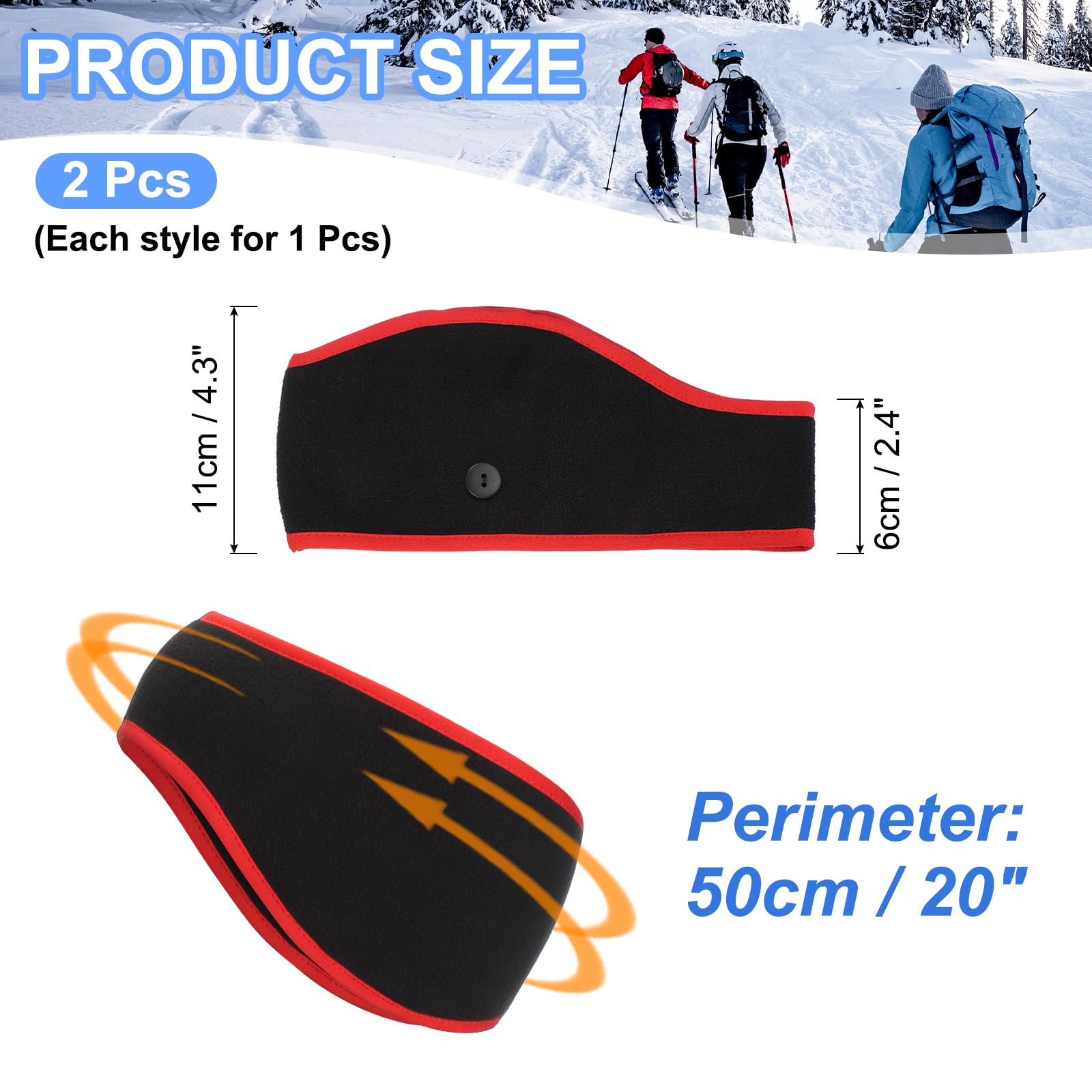 PATIKIL Ear Warmer Headband - Image 2