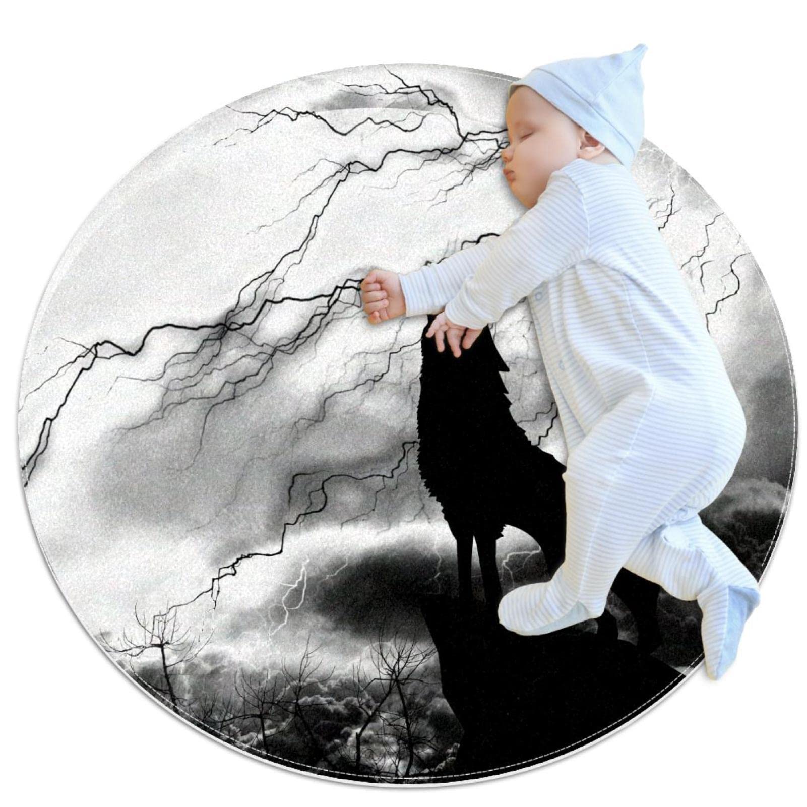 Tapis loup tapis de jeu pour enfants pour chambre de bébé