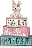 Vista 10 de 4 letreros de madera para decoración de mesa de granja, hojas de eucalipto rústicas, letrero de bloque de campo, Always Stay Humble and Kind, centro