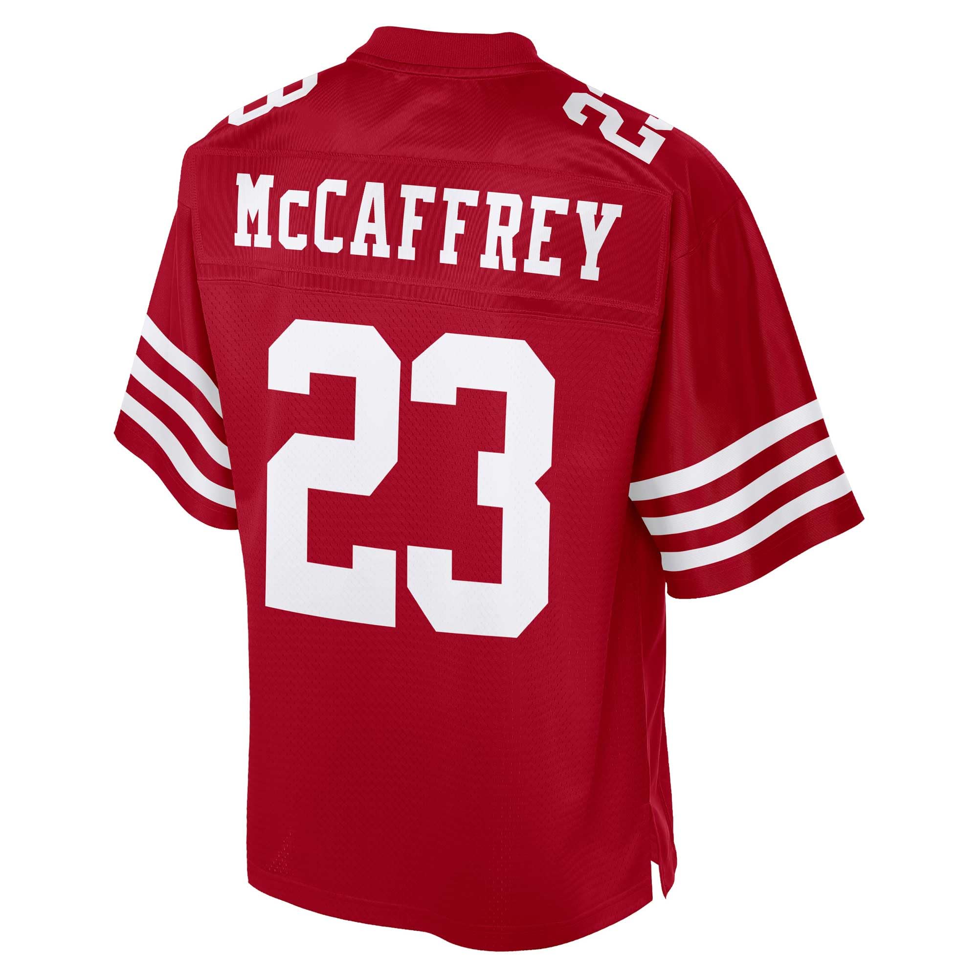 サンフランシスコ・49ers McCaffrey ユニフォーム XL Camiseta masculina réplica Christian McCaffrey Scarlet San