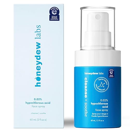 Miniatura 11 de Spray de ácido hipocloroso – Limpiador facial HOCl probado por dermatólogos para pieles sensibles, propensas al acné e irritadas – Alivia