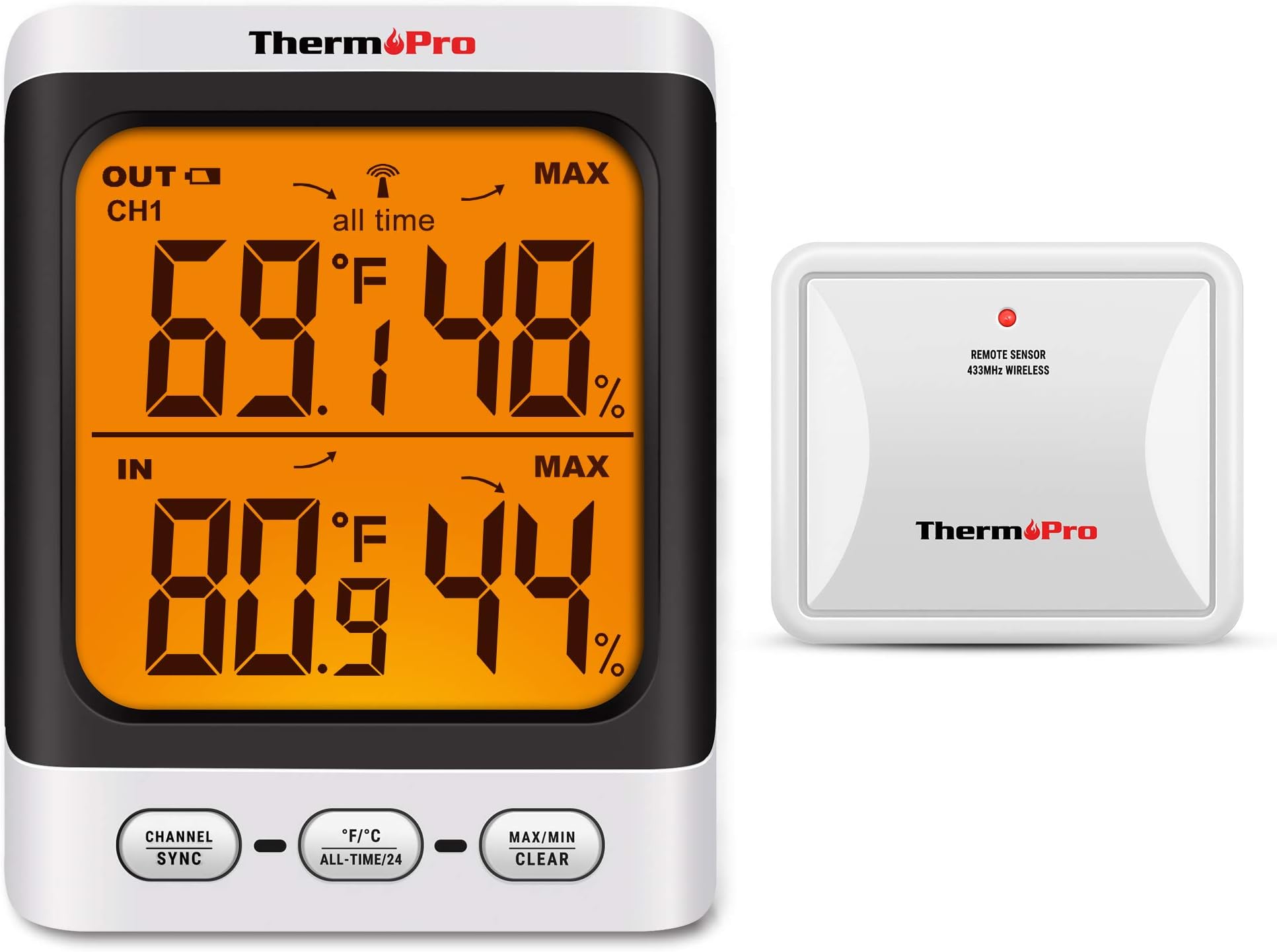 Amazon.co.uk ThermoPro Wireless Thermo Hygrometer