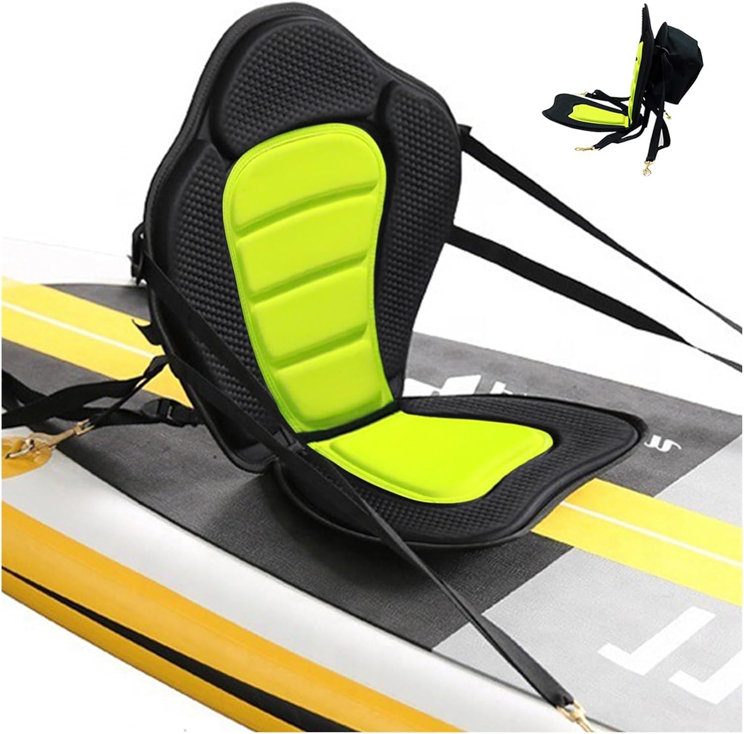 カヤックシート カヤックシート カヌーシート バックサポート付き 調節可能なハイバックレスト ボートシート クッション性のある釣り用