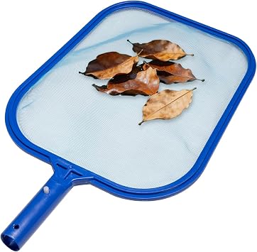 JESIMAIK Pool Skimmer Net, Fast Cleaning Pool Skimmer with Deep Fine Nylon Mesh Net Bag, Ideal for Leaves, Bugs & Other Debris