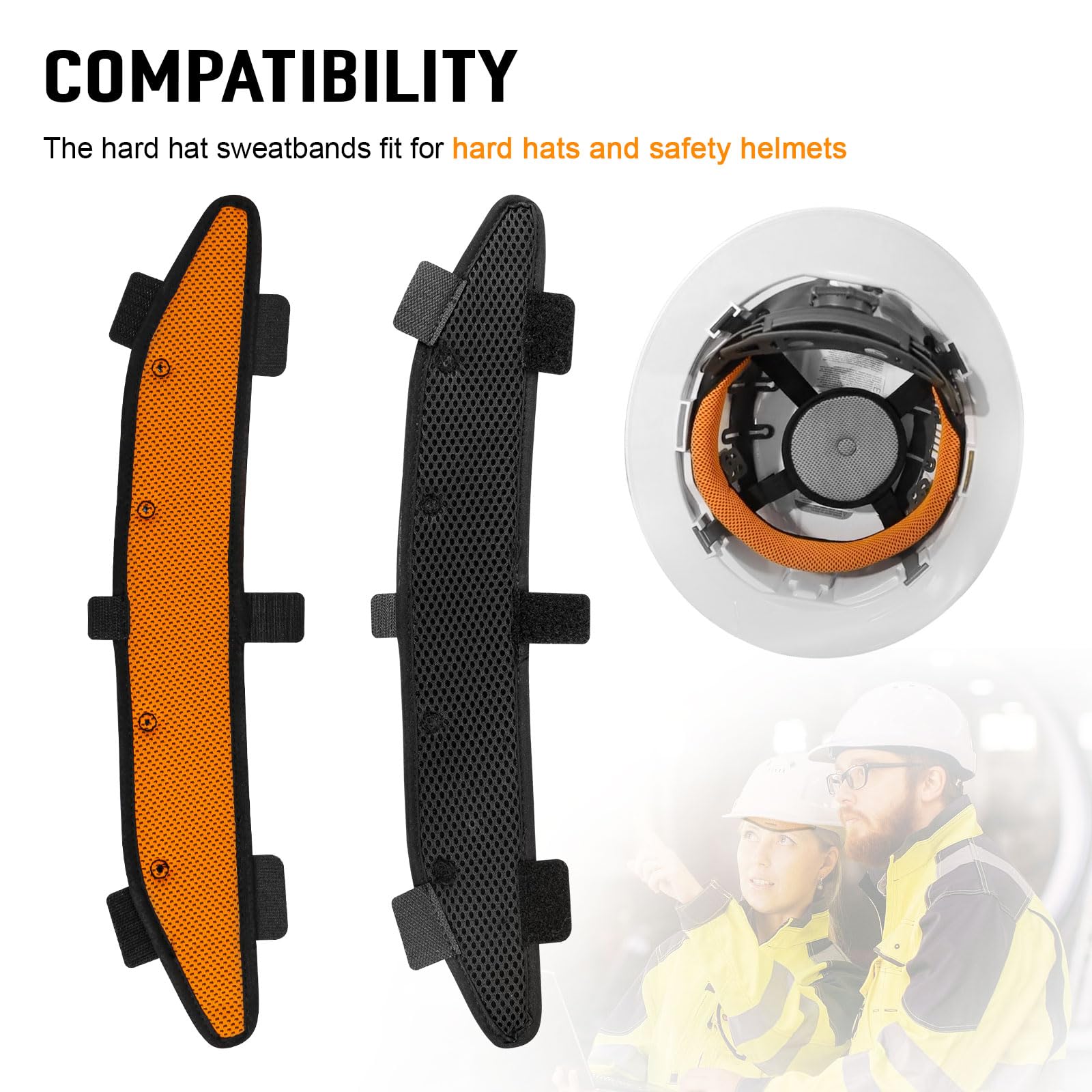FRKHHSWTBND, accesorios de forro para casco duro y casco de seguridad, accesorios de forro para herramientas Klein, banda de sudor lavable, repuesto de suspensión para sombreros duros, repuesto de