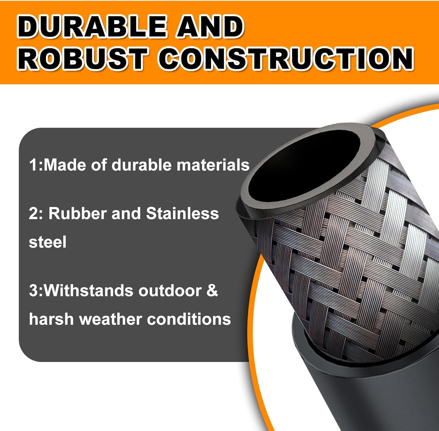 1 Inch NPT Fuel Transfer Hose, 20FT Farm Hose for Dispensing Diesel, Gasoline, Kerosene & Biodiesel, Efficient 20 Feet Pump Tank Tube for Fuel Transfer