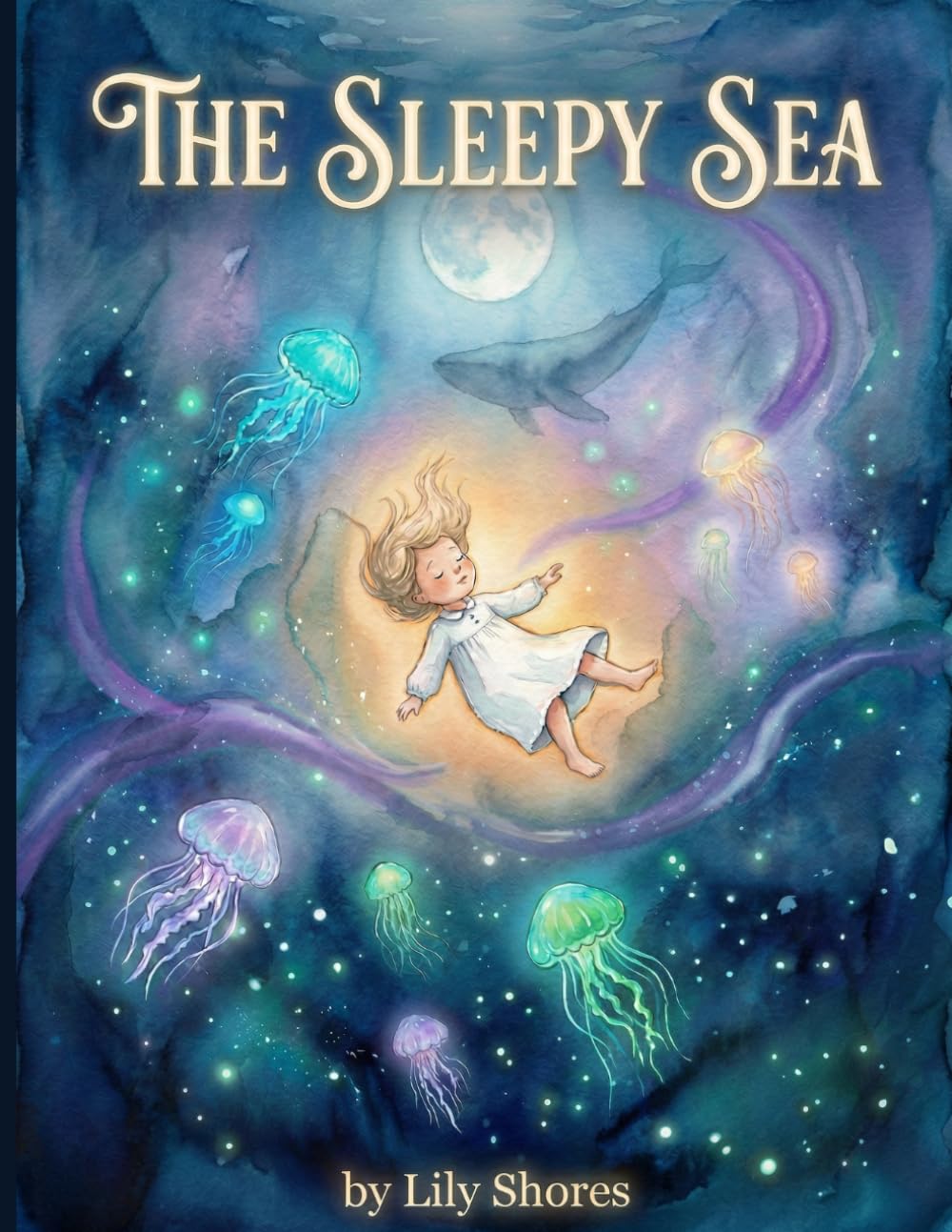 The Sleepy Sea: A Bioluminescent Bedtime Journey