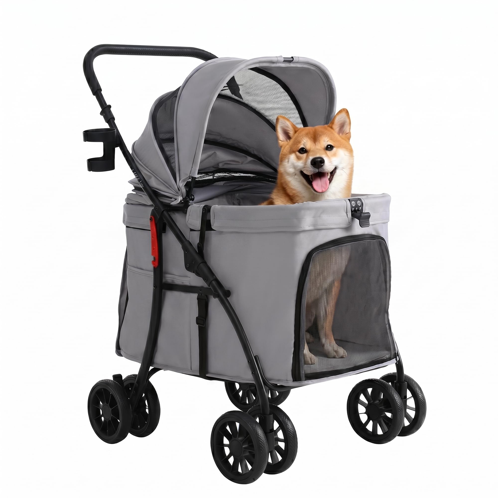 Amazon.co.jp: MILA&LOUIS ペットカート 中型犬対応 大空間深型設計
