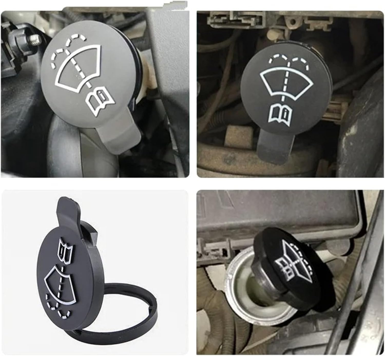 Windscreen Wiper Reservoir For Buick For Cascada 2016 12788573 Car Windshield Wiper Washer Bottle Cap Windshield Wiper Nozzle Cap Car Spray Bottle Cap
