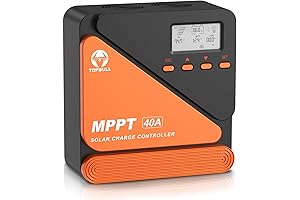 40A Solar Charge Controller 12/24V Adjustable MPPT