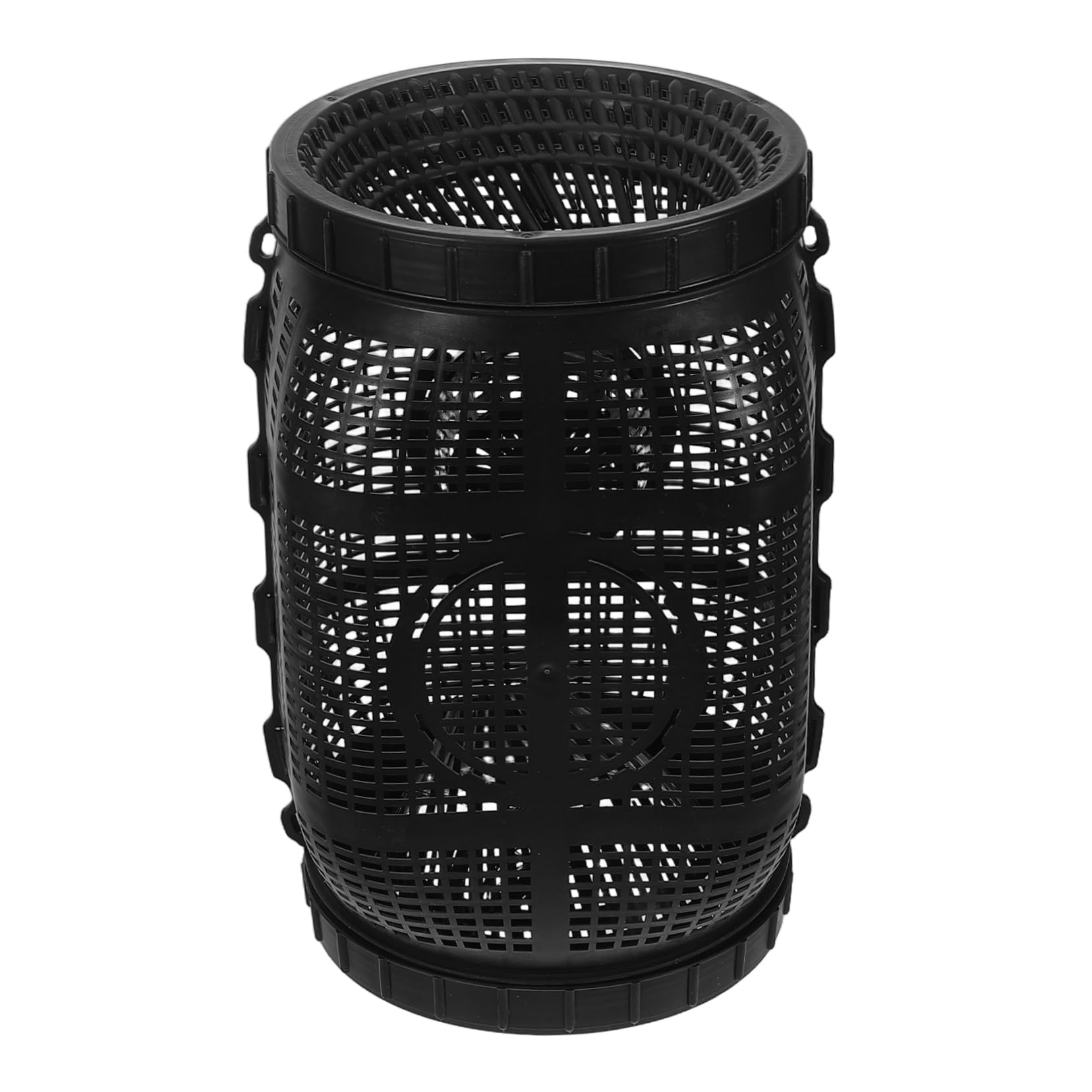 TOYANDONA Jaula para Peces Grande Redonda Antiescape Hundible El Suelo para Lagos Estanques y Ríos Fácil De Instalar y Limpiar Cesta Pesca Decorativa