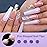 Cycullinyt 240Pcs Coffin Soft Gel Nail Tips, Long Coffin Nails, 12 Sizes Full Cover Acrylic Fake Nails Clear False Nail Extension for Beginner and Professional Home Salon DIY