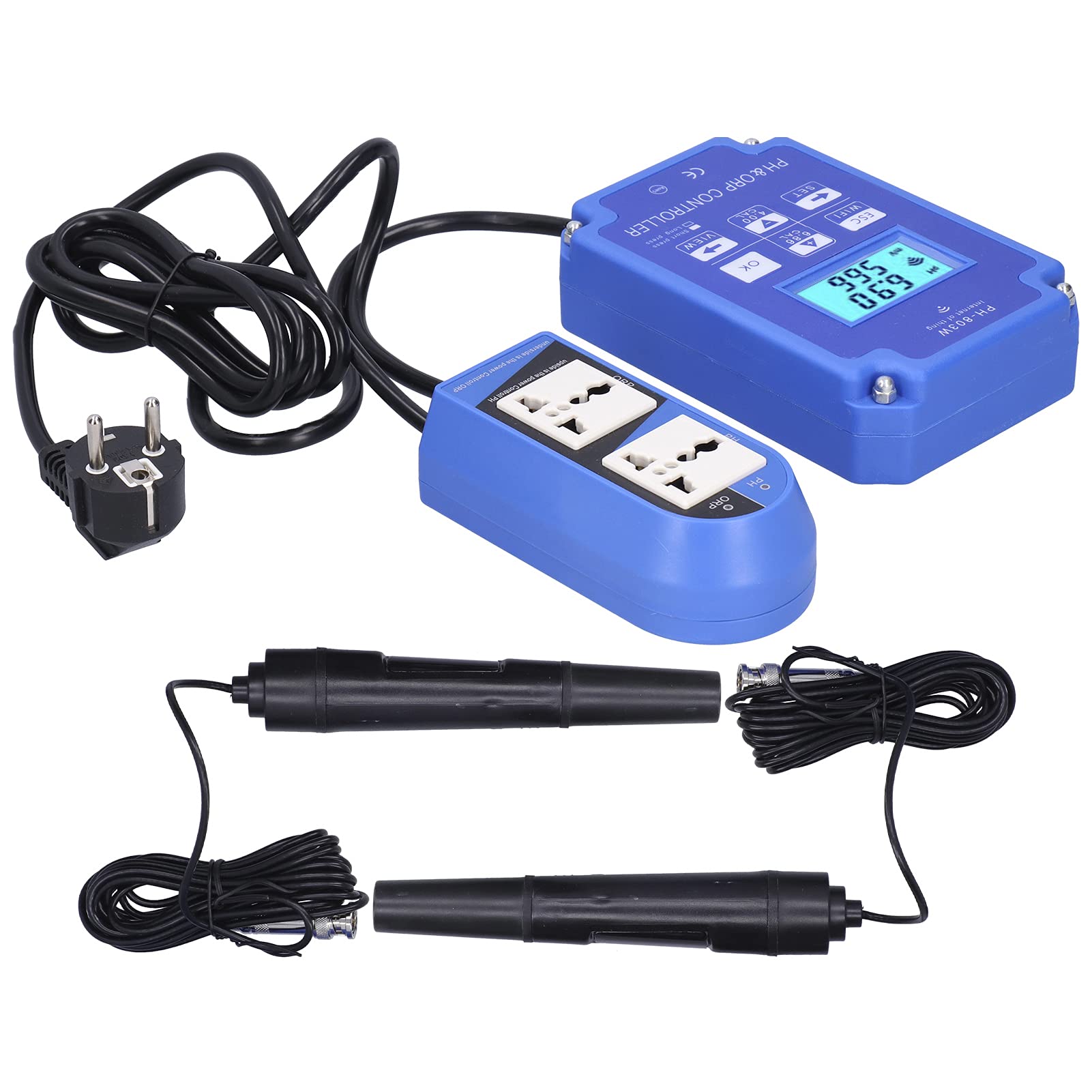 FTVOGUE Controlador PH ORP, Monitor Calidad Agua 2 en 1