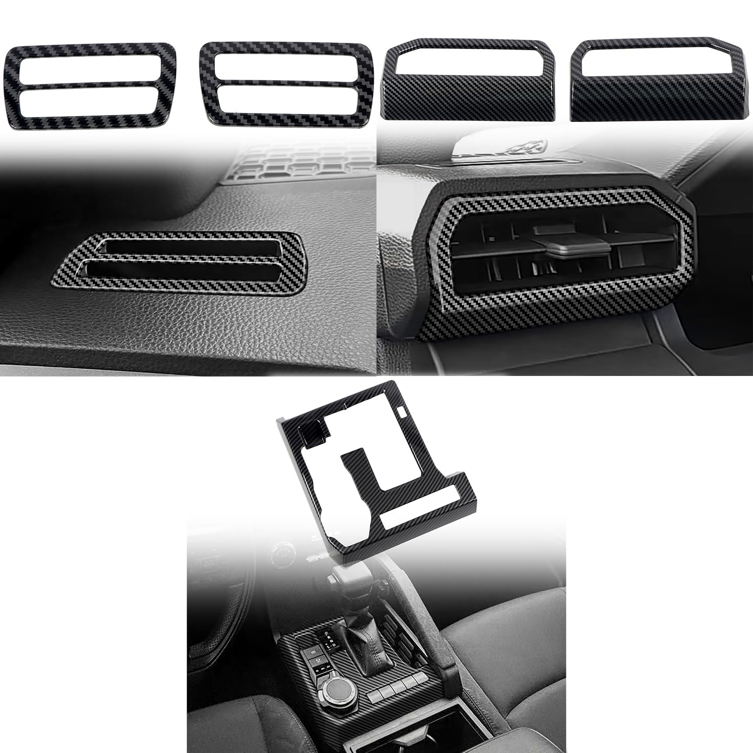 CTH for Toyota Tacoma 2024 2025 2026 Car Interior Center Console Air Vent Window Lift Button Gear Shift — view 4