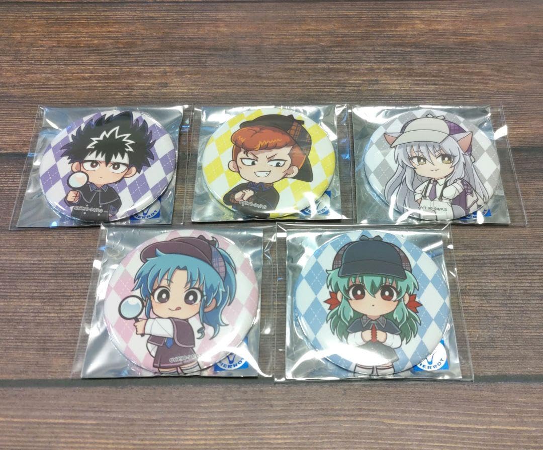 Amazon.co.jp: 幽遊白書 プリンセスカフェ ミニキャラ 缶バッジ 飛影