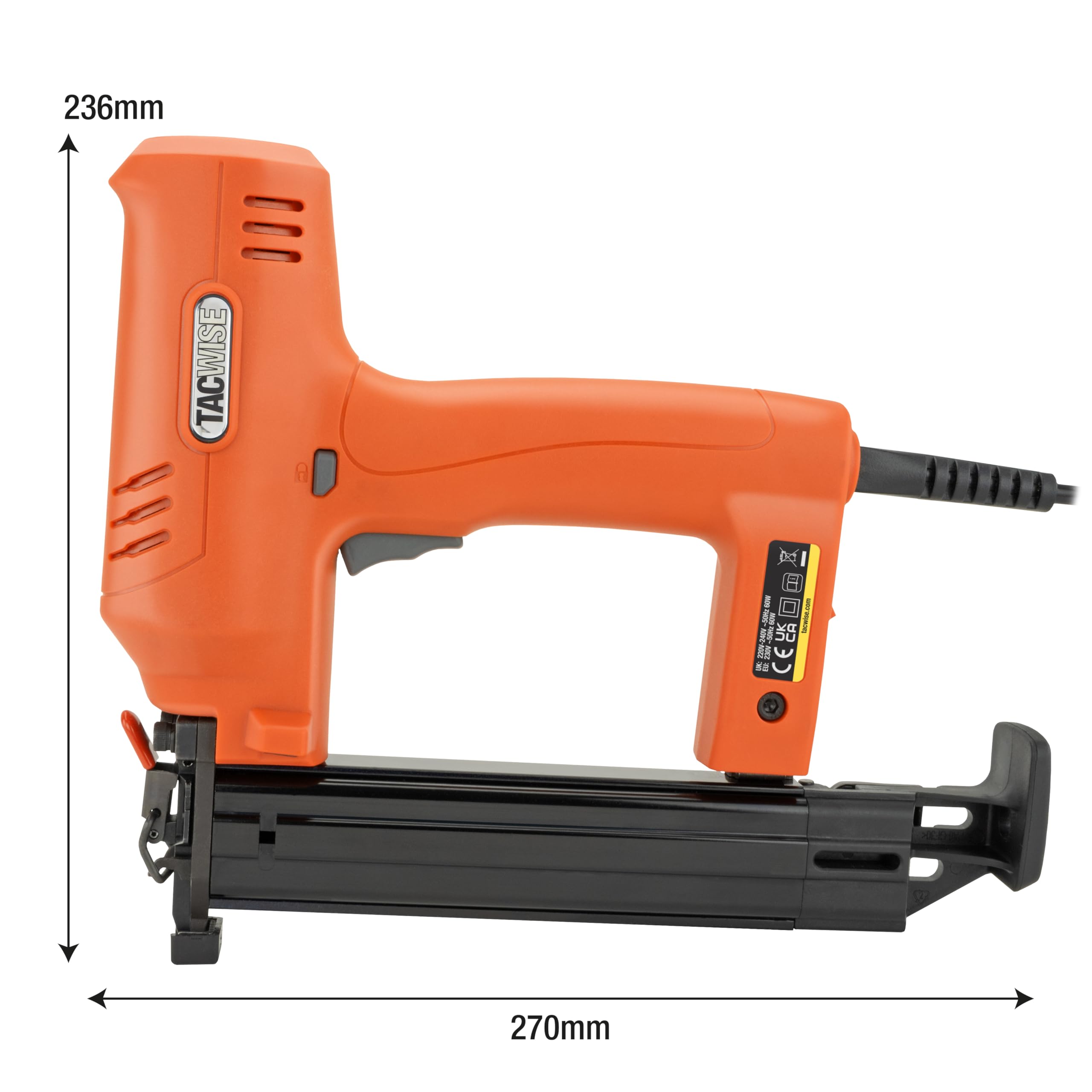 Tacwise 1705 Master Nailer 181ELS Pro Chiodatrice Elettrica Brad con 1000 Chiodi, Utilizza Chiodi Tipo 18G