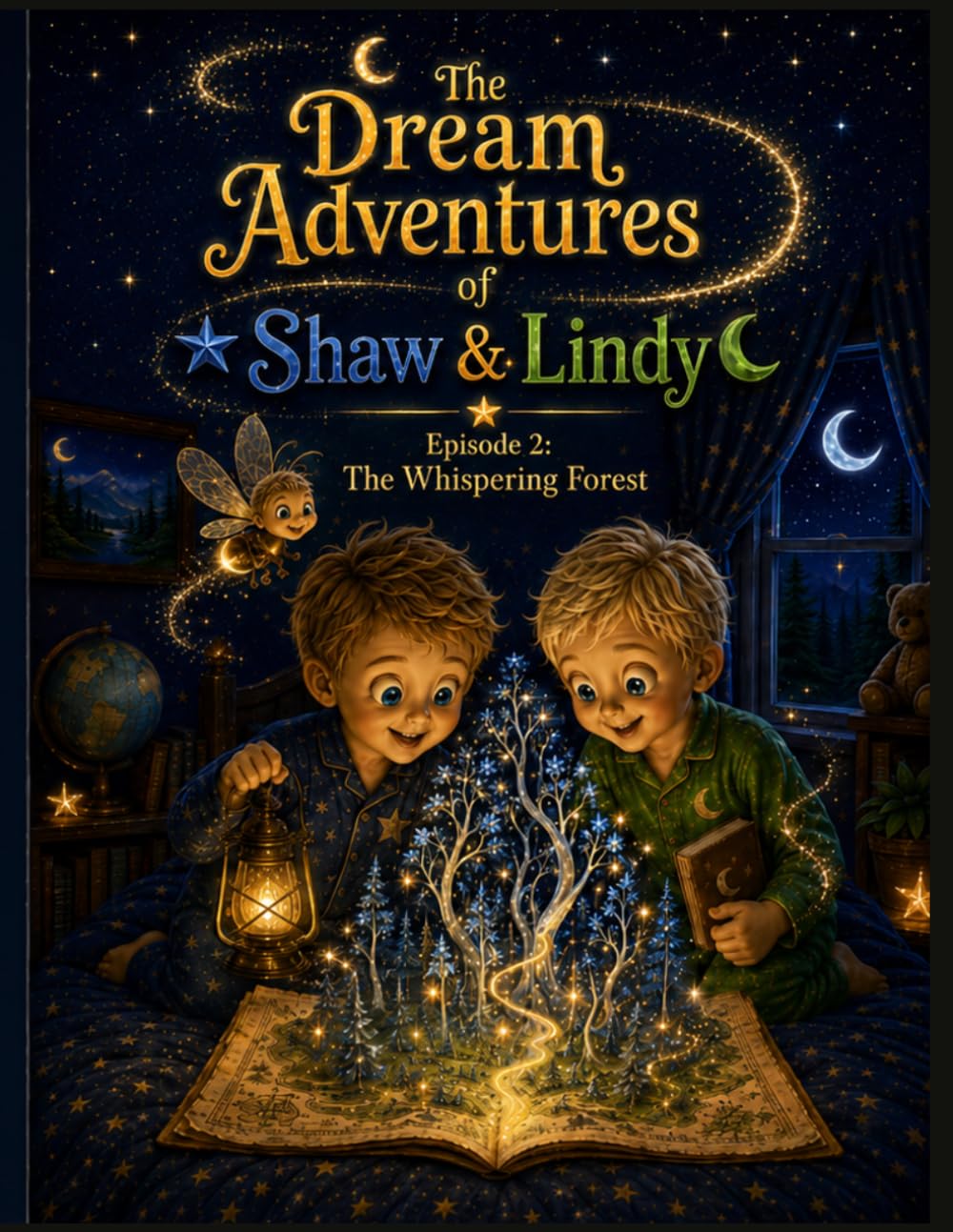 The Whispering Forest: A Cozy Bedtime Adventure About Listening, Patience, and Teamwork (The Dream Adventures of Shaw & Lindy)