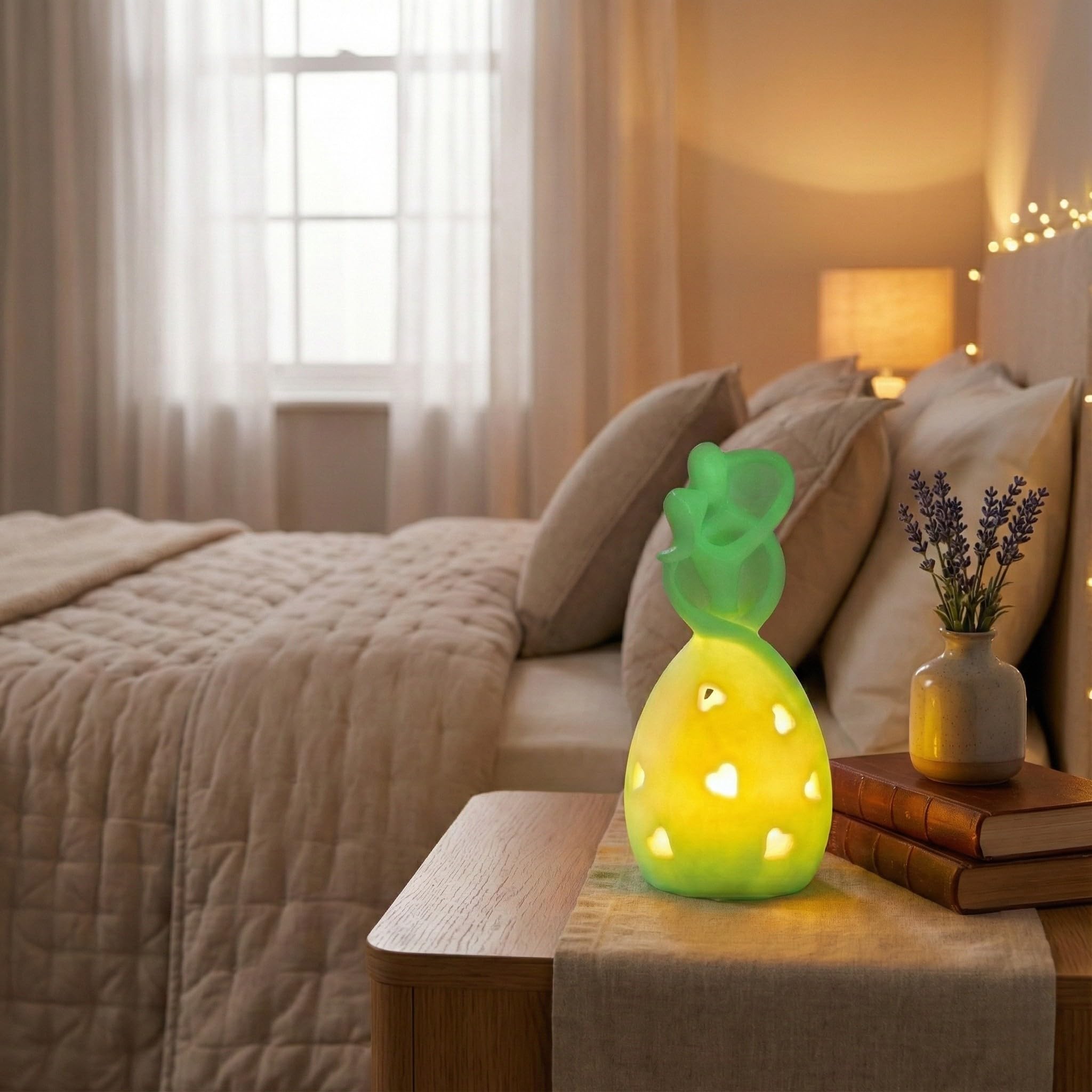 OakiWay Anniversario, regalo di nozze per coppia/lei, che si illumina al buio, con luce a LED tremolante, per Natale, San Valentino, per moglie, addio al nubilato, fidanzamento, genitori