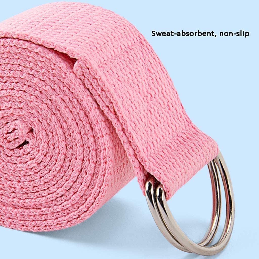 Blocchi for yoga Mattoni for fitness in schiuma ad alta densità resistenti all'umidità for pilates, blocchi for yoga, mattoncino di supporto in schiuma, blocchi in schiuma (confezione da 2) Cintura fo