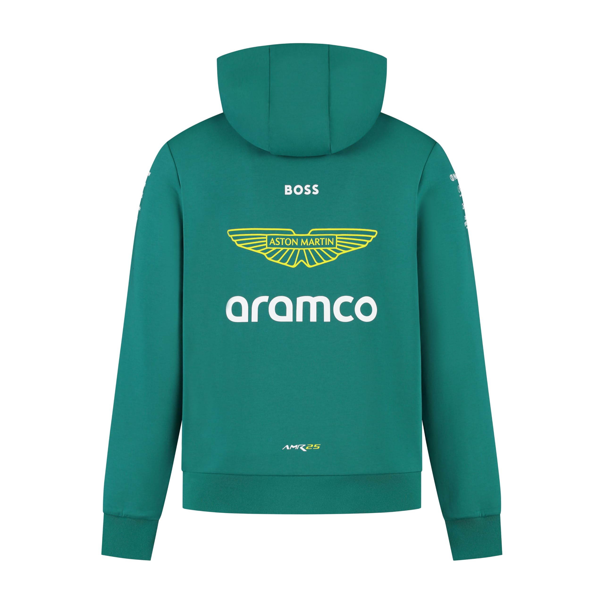 Aston Martin F1 2025 Sudadera con Capucha de Pilotos para Hombr
