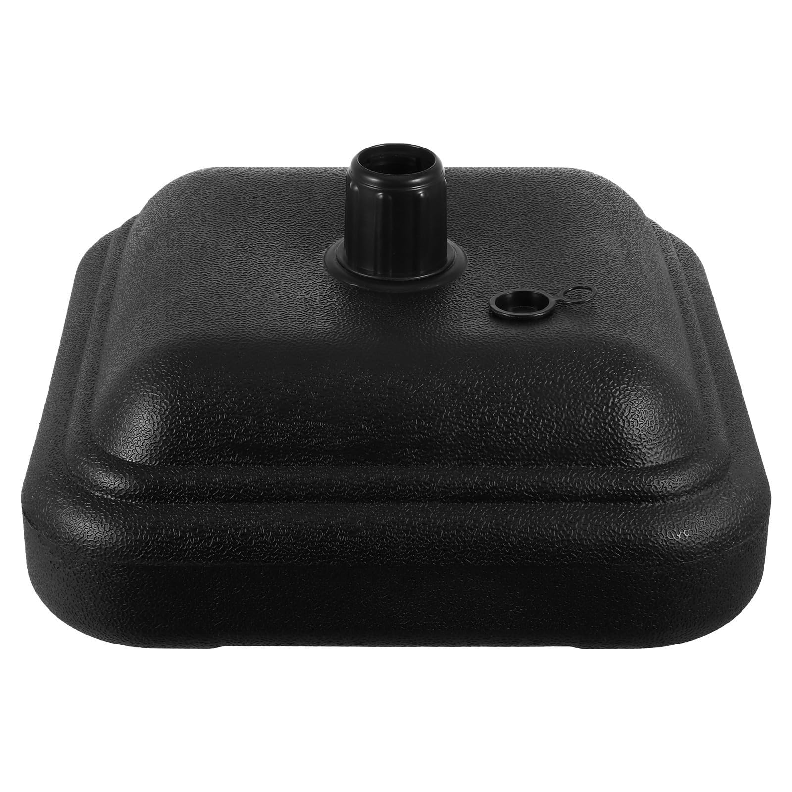Base per Vacanze Estive Facile da Fissare in Plastico Nero Riempibile Acqua o Sabbia e Ombrelloni Palo Fino a 3,8cm per Ombrellone da Spiaggia