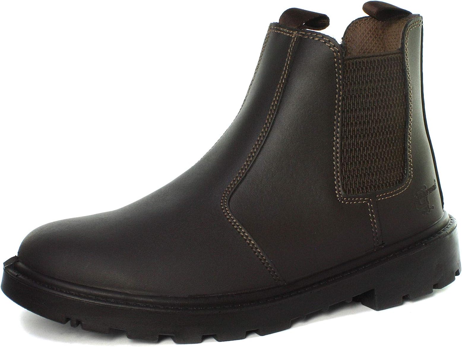 Grafters Mens Grinder Safety Twin Gusset Leather Dealer Boots