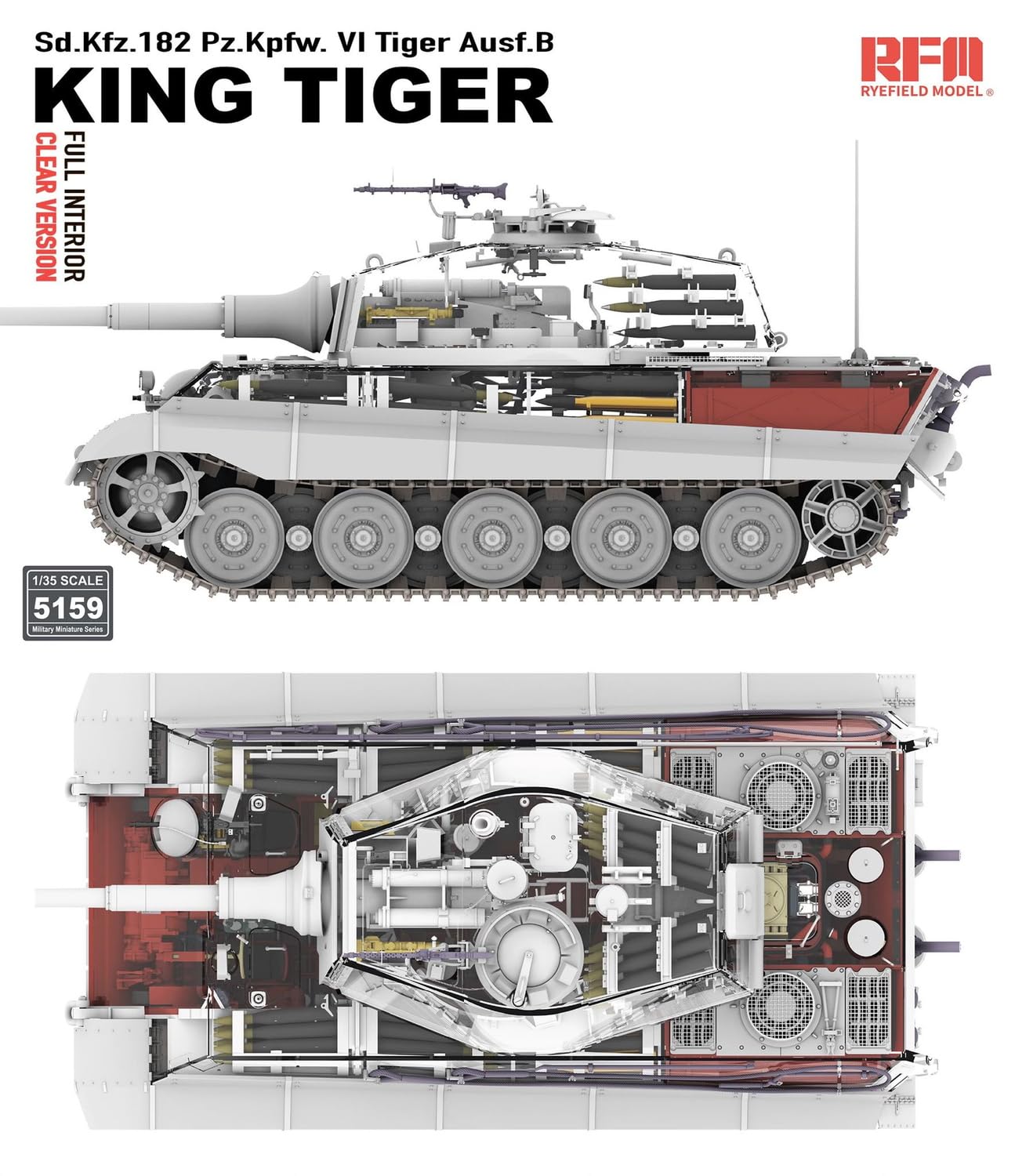 Amazon | ライフィールドモデル 1/35 ドイツ Sd.Kfz.182 キング