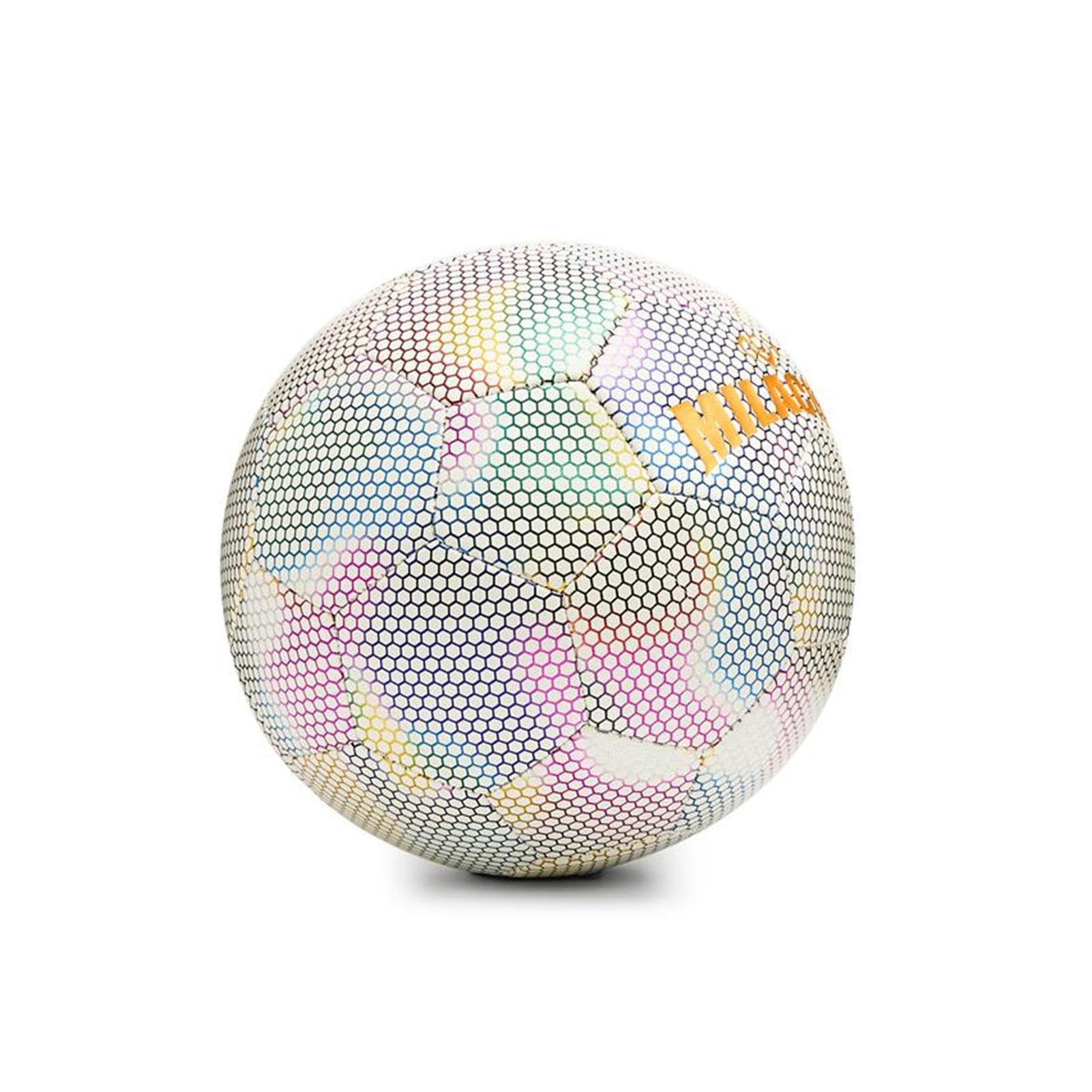 Pallone da Calcio Riflettente Illuminato, Pallone da Calcio | Luminoso per Bambini, Palloni da Calcio Luminosi Riflettenti Portatili, palloni da Calcio Luminosi per Adulti, Ragazze, Bambi