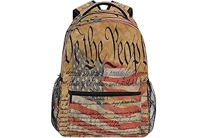ALAZA American Flag Laptop Backpack: A Patriotic Statement for Your Commute