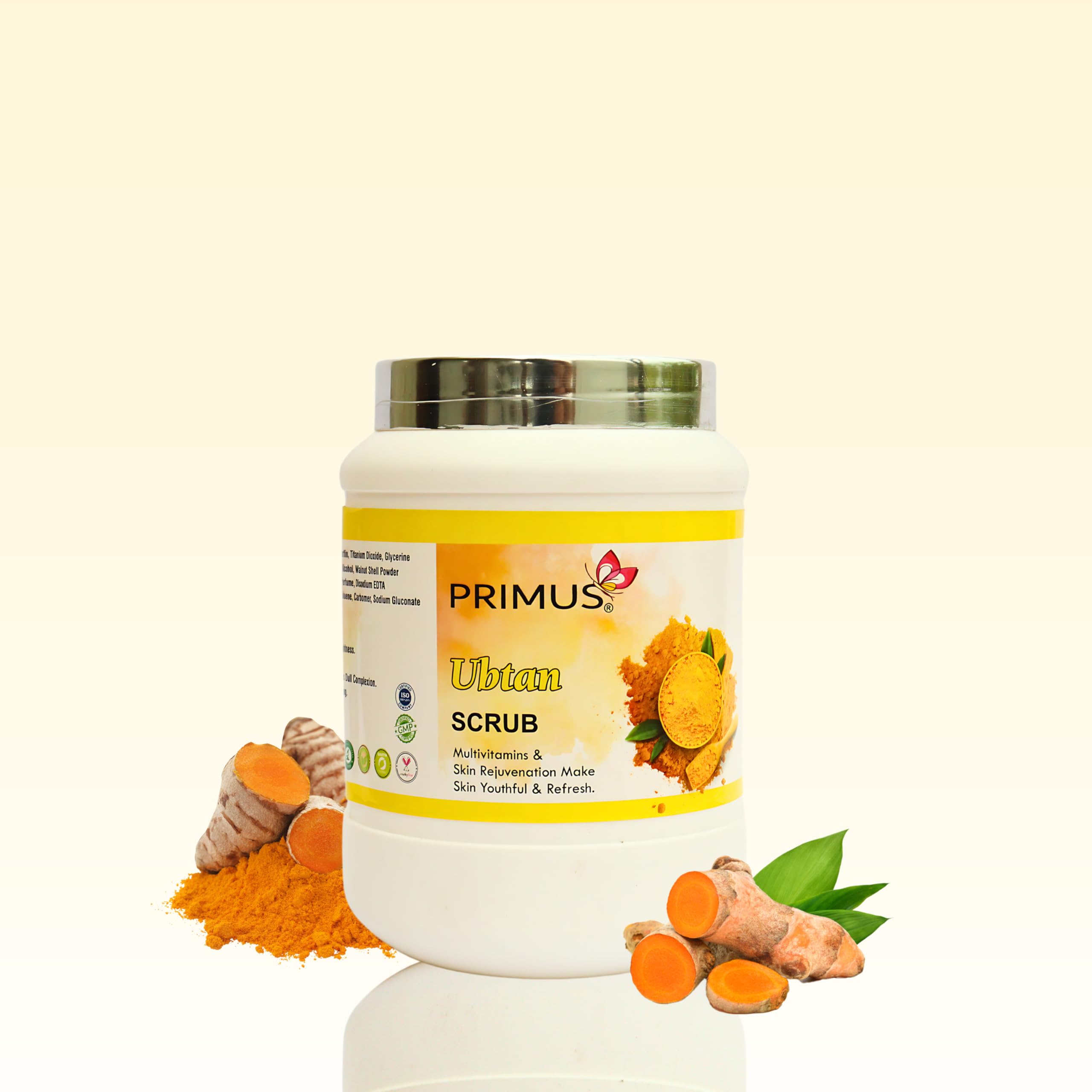 Ubtan Massage Scrub Enriched with Multivitamins | Makes Skin Youthfull & Refreshing | Scrub For Cleansing Pores | 1 kg