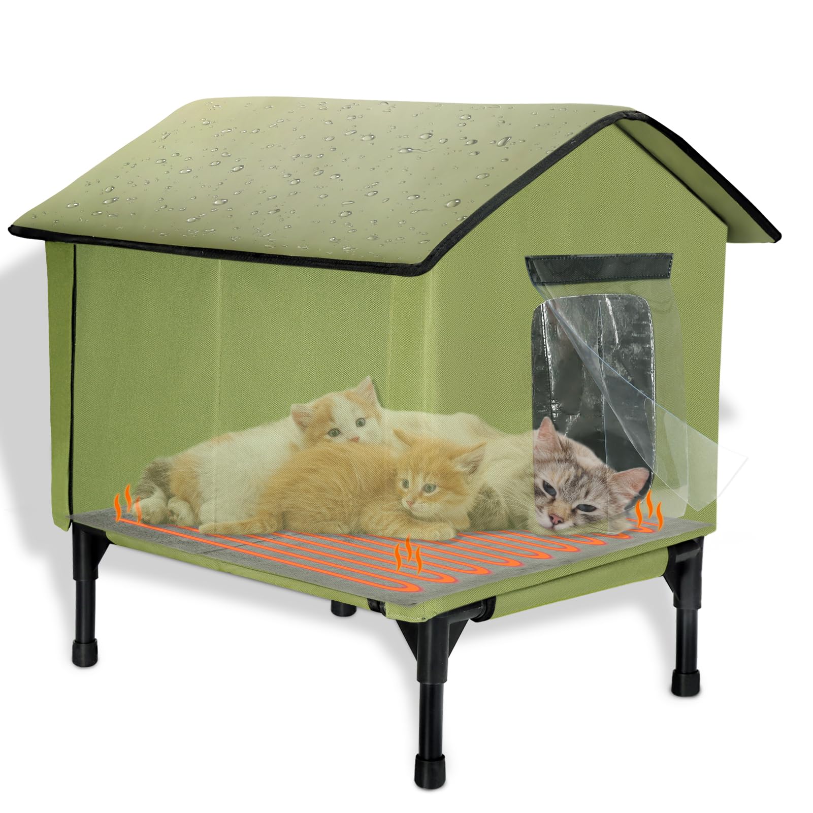 Barn Cats Keep Feral Cats Warm Keeping Barn Cats Warm Warm Heated - Main Image