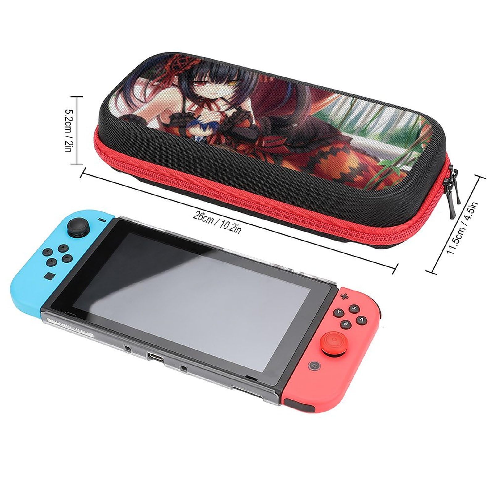 Amazon.co.jp: 時崎狂三 デート・ア・ライブ スイッチケース Switch