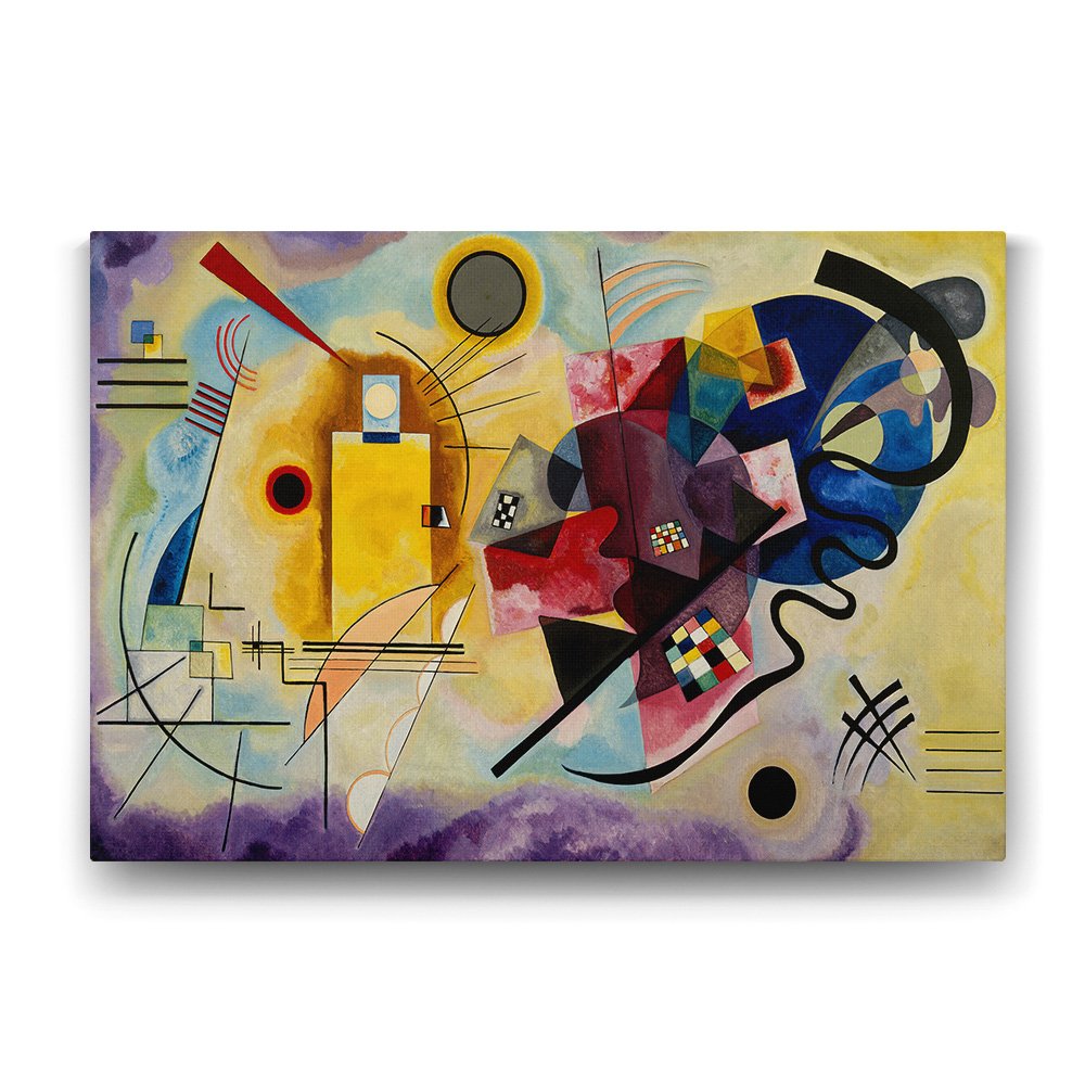 Wassily Kandinsky - Y. R. and B. Tablosu - 75x50cm