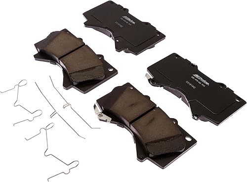 ACDelco Gold 17D1303SDH Juego de pastillas de freno de disco delantero de cerámica con resortes