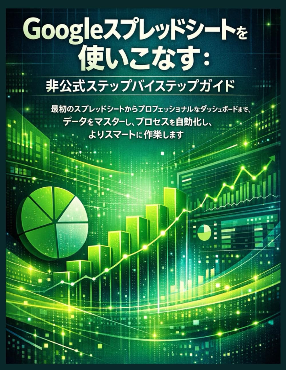 Googleスプレッドシートを使いこなす：非公式ステップバイステップガイド: 最初のスプレッドシートからプロフェッショナルなダッシュボードまで、データをマスターし、プロセスを自動化し、よりスマートに作業します