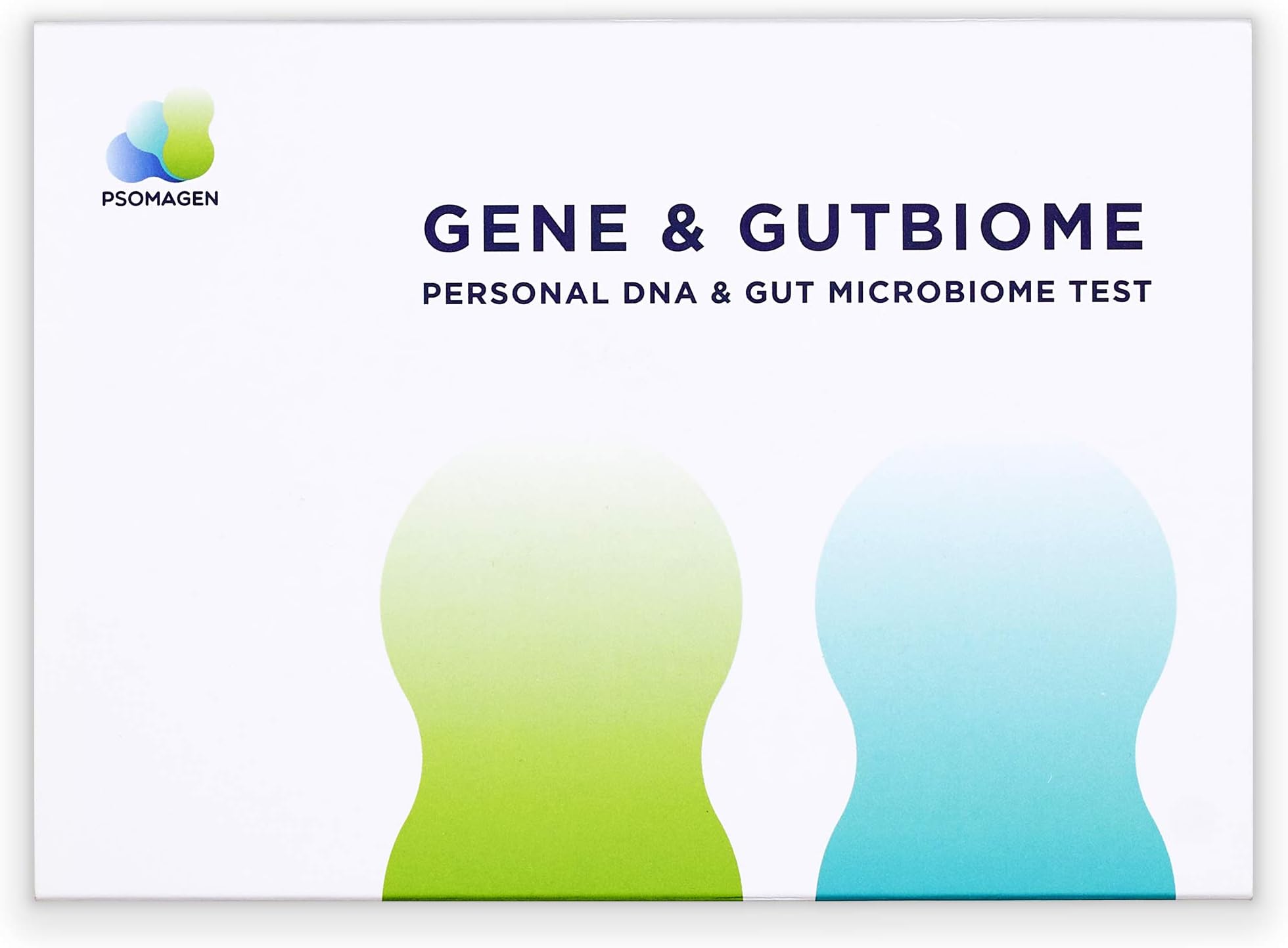 Psomagen Home DNA Test Kit & Gut Test Combo, GutBiome & Gene Home Health Tests for Personal Wellness Traits, Nutrition & Metabolism Reports for Better Dietary Decisions