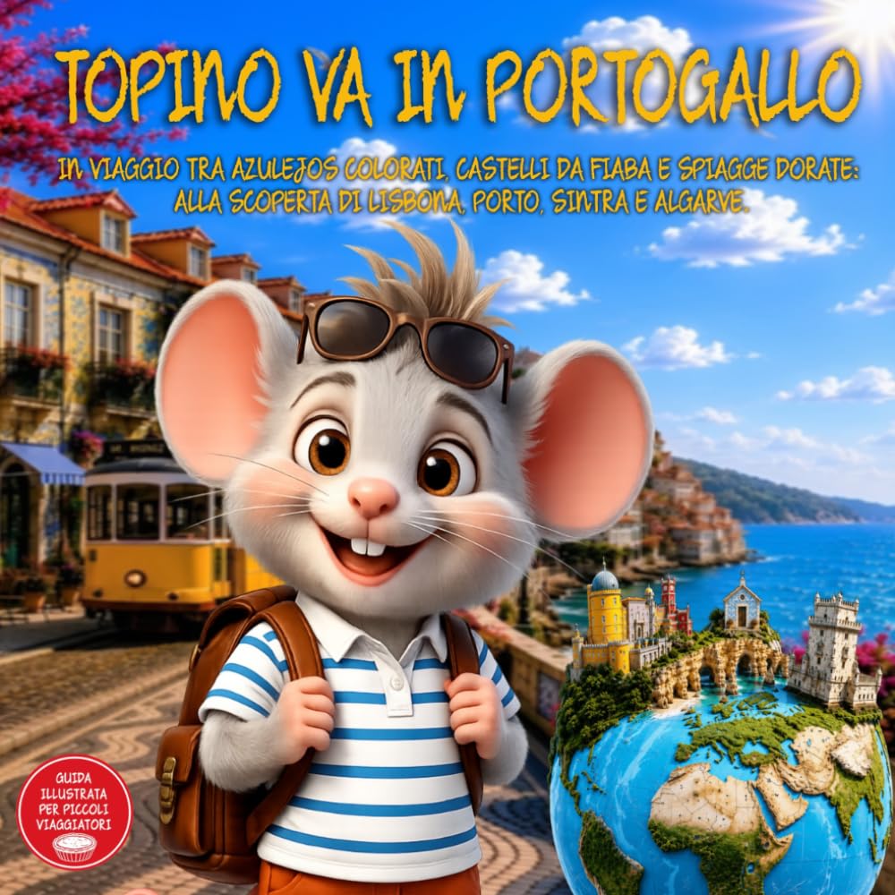Topino va in Portogallo: In Viaggio Tra Azulejos Colorati, Castelli Da Fiaba E Spiagge Dorate: Alla Scoperta Di Lisbona, Porto, Sintra E Algarve. ... ai 9 anni (Il Club dei Viaggiatori di Topino)