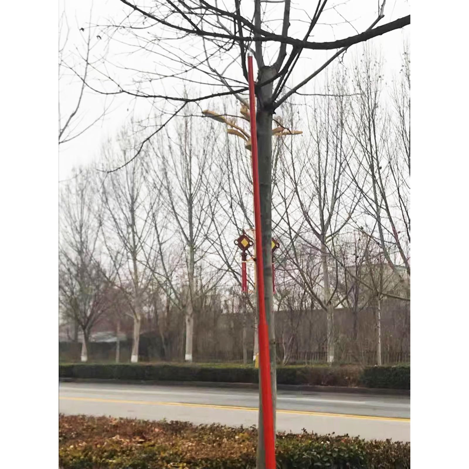 Regulowany izolowany teleskopowy pręt pomiarowy — słupek do pomiaru wysokości od 6 m do 18 m(6m 6Pcs)