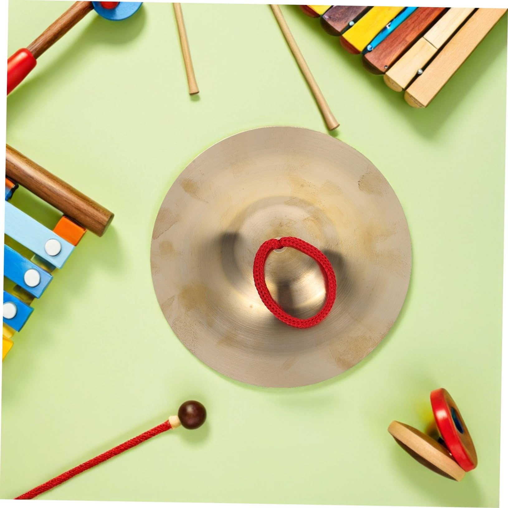 4 Pezzi Piatti per Strumenti Percussione Portatili per Scuola e Attività Educative Facili da Usare per Principianti e Metodo Orff