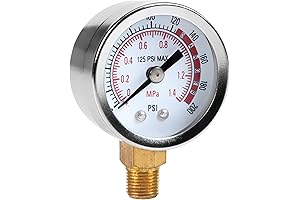 Performance Tool Air Pressure Tank Gauge