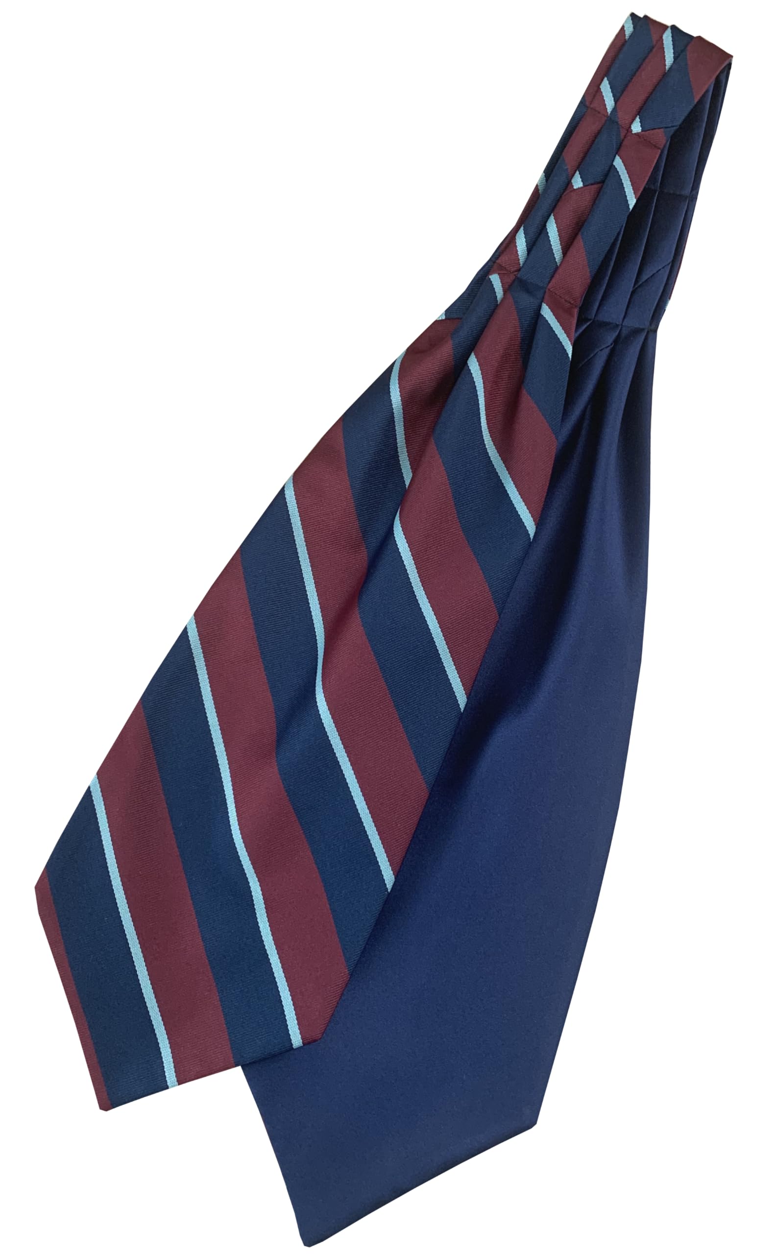 Great British Tie Club RAF Royal Air Force Woven Striped Ascot Style Cravat