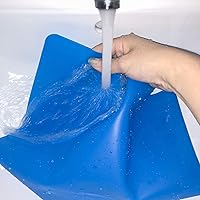 Vista 6 de LONGFITE Alfombrilla grande de silicona para mostrador de 19.68x15.74 pulgadas, mantel de mesa multiusos, protector de encimera, alfombrilla