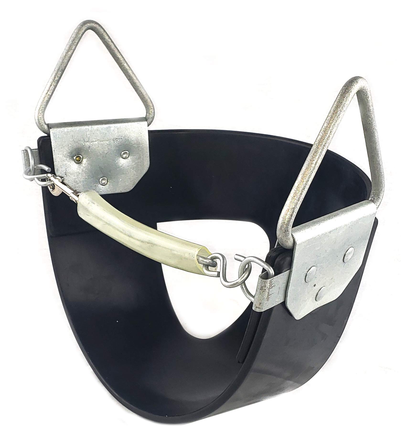 BuySwings Commercial Half Bucket Toddler Swing Seat - Perfect for Outdoor Playground Areas, Steel Reinforced Synthetic Rubber Prevents Fading and