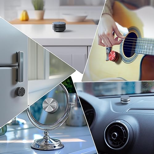 Miniatura 5 de Docooler Altavoz de conducción ósea, mini altavoces inalámbricos verdaderos, sonido inalámbrico, altavoz portátil creativo, sonido estéreo,