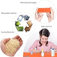 Vista 5 de Undemouc 100 hojas de papel de seda naranja de 20 x 14 pulgadas, papel de seda a granel para envolver bolsas, para manualidades, cumpleaños, bodas