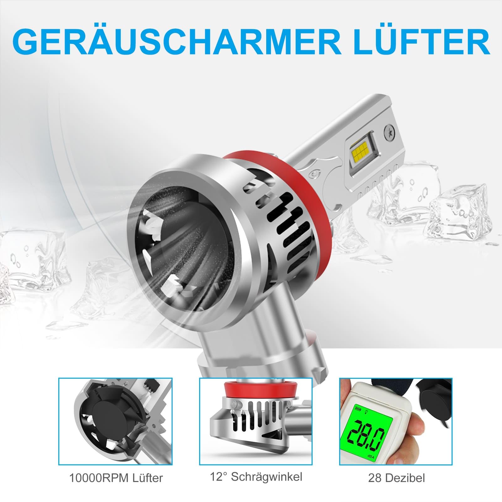 HB3 9005 Halogen Lampe 12V 55W 6000K Fernlicht Abblendlicht